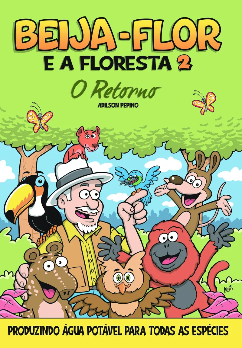 Capa — Beija-Flor e a Floresta: O Retorno